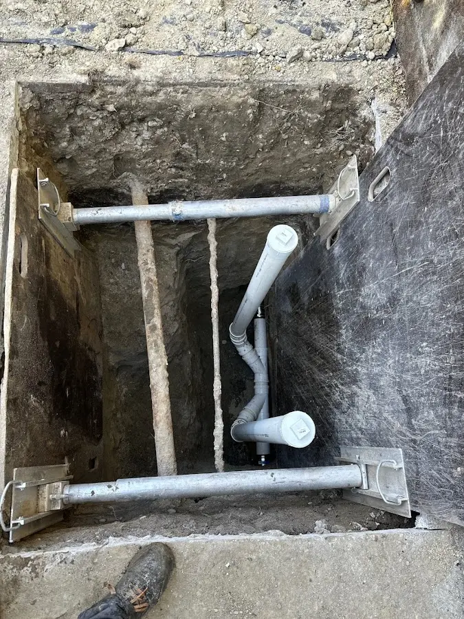 Experienced plumber completing Gas Line Repair work in Inverness